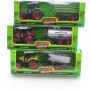 Pull Back Farm Tractor & Trailer - D/C Tractor, 3 Asst