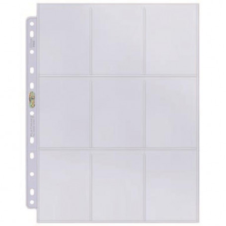 Ultra Pro 9 pocket page (PK 100)