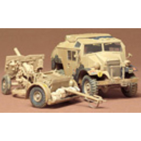 TAMIYA BRITISH 25 PDR GUN/QUAD