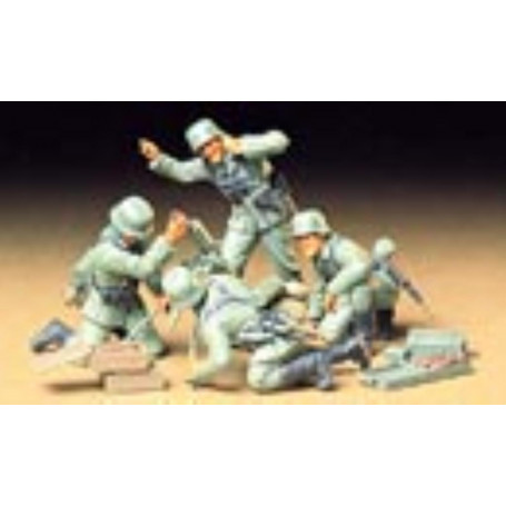 Tamiya - Ger. Infantry Mortar Team