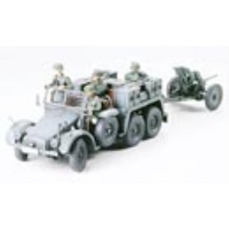 Tamiya - Krupp Towing Truck w/37mm Pak
