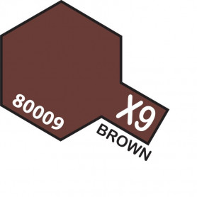TAMIYA X9 ENAMEL BROWN