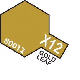 TAMIYA X12 ENAMEL GOLD LEAF