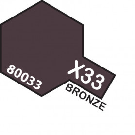 TAMIYA X33 ENAMEL BRONZE
