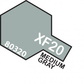 TAMIYA XF20 ENAMEL MEDIUM GREY