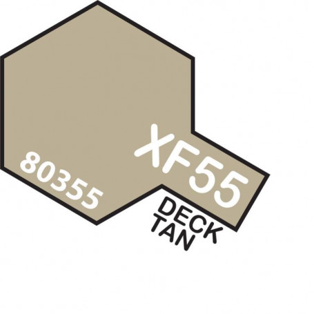 TAMIYA XF55 ENAMEL DECK TAN