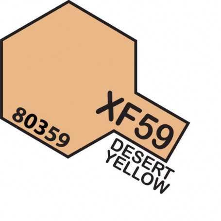 TAMIYA XF59 ENAMEL DES.YELLOW