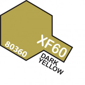 TAMIYA XF60 ENAMEL DRK YELLOW