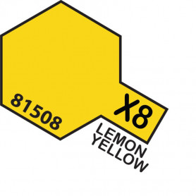 TAMIYA MINI ACRYLIC X-8 LEMON YELLOW
