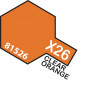 TAMIYA MINI ACRYLIC X-26 CLEAR ORANGE