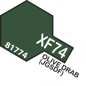 TAMIYA MINI ACRYLIC XF-74 OLIVE DRAB