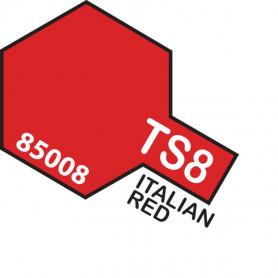 TAMIYA TS-8  SPRAY ITALIAN RED