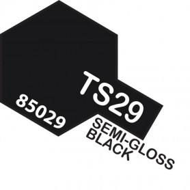 TAMIYA TS-29 SPRAY SEMI GL BLK