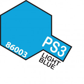TAMIYA PS-3  SPRAY LGHT BL P.C