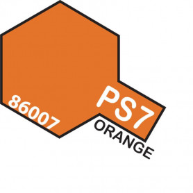 TAMIYA PS-7  SPRAY ORANGE  P.C
