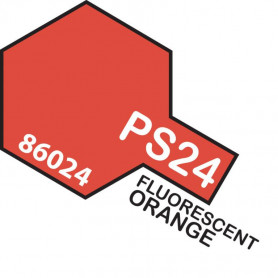 TAMIYA PS-24 FLUORESCENT ORANG