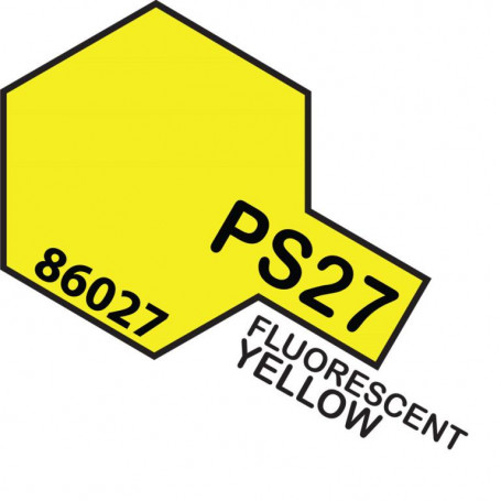TAMIYA PS-27 FLUOR YELLOW