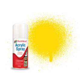 HUMBROL NO 69 YELLOW SPRAY