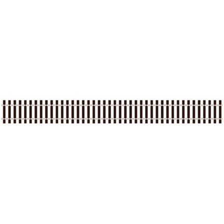PECO WOOD SLEEPER NICKEL SILVER RAIL