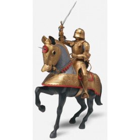 REVELL GOLD KNIGHT WITH HORSE 1:8