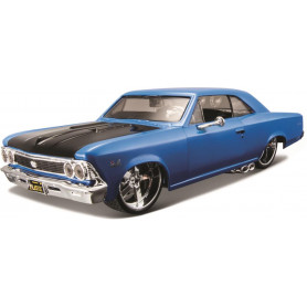 Maisto 1:24 Chevelle 396 SS Black/Grey Allstars
