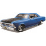 Maisto 1:24 Chevelle 396 SS Black/Grey Allstars