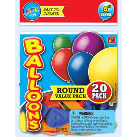 JA RU - 20 ROUND BALLOONS