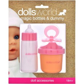 Dollsworld magic bottles & dummy