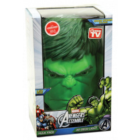 3D DECO LIGHT - HULK FACE