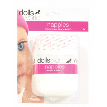 Nappies - set of 5 pcs