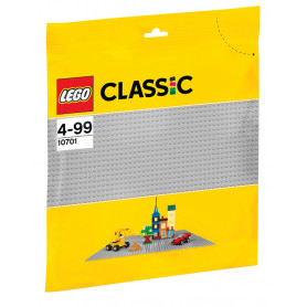 LEGO Gray Baseplate 10701