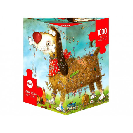 Degano - it’s a Dog's Life! 1000pc Jigsaw Puzzle