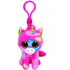 Beanie Boo - Fantasia the multicolour unicorn clip