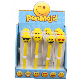 *16CM PEN MOJI EMOTION PENS 4 ASSTD