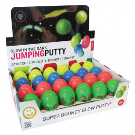JUMPING PUTTY - GLOW IN THE DARK (24/PCS)
