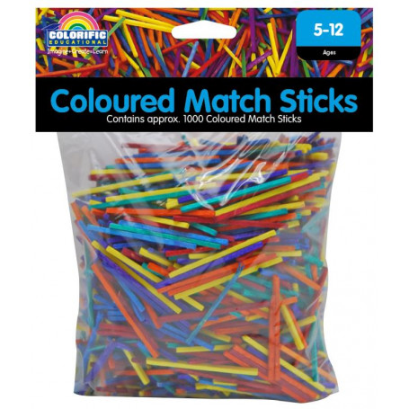 Coloured Match Sticks