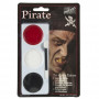Tri-Colour Make-up Palette - Pirate