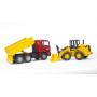 BRUDER 1:16 MAN TGA Construction Truck w/Articulated