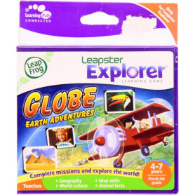 Leap Frog Leapster Explorer Game Globe Adventures