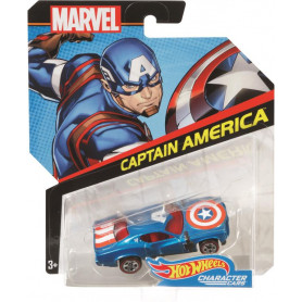 HOT WHEELS MARVEL CHARACTER CARS ASST