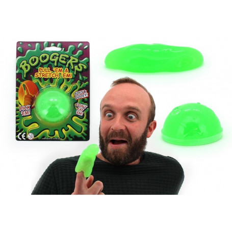 SLIME BOOGERS ON CARD - 42G