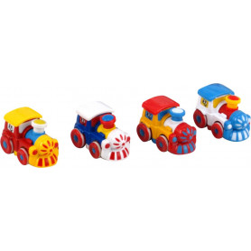 Die Cast Mini Steam Train - Moving Action- Assorted