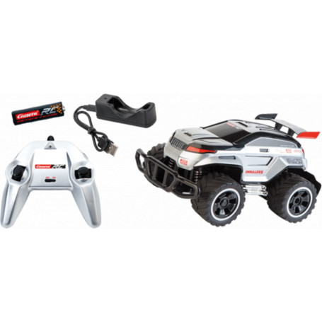 Carrera RC 1:18 Silver Wheeler Off Road