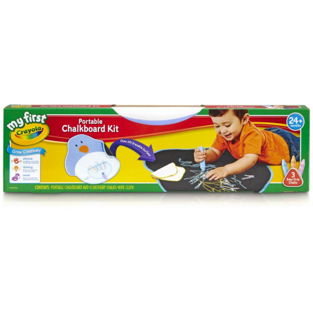 Crayola My First Portable Chalkboard Kit