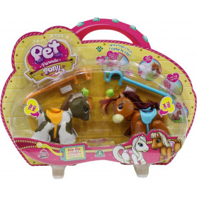 Pet Parade - Ponies Double Blister PK3 Assorted