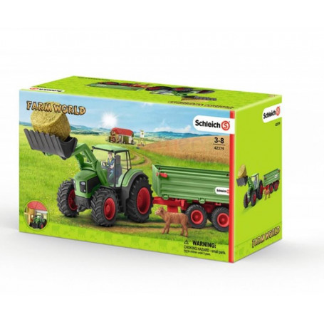 Schleich - Tractor with Trailer