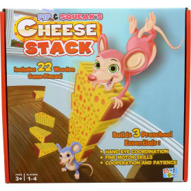 Squeak's Cheese Stacking Game