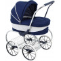 Princess Dolls Pram - Navy