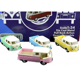 Die Cast VW 1963 Double Cab Pastel 13cm