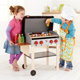 Hape Gourmet Grill with Food